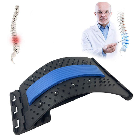 Back Massage Stretcher  Neck Waist Pain Relief Fitness Equipment